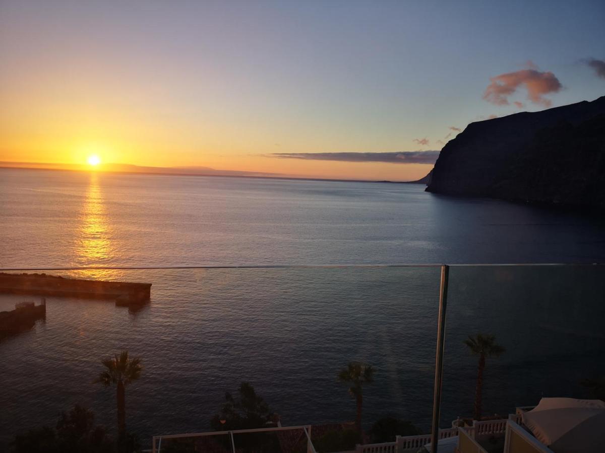 Luxury Apt. With Stunning Sea View Acantilado de los Gigantes Exterior photo